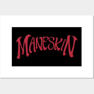 Måneskin Logo Posters and Art